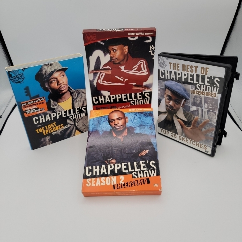DVDs Dave Chappelle Assortment series, EUC